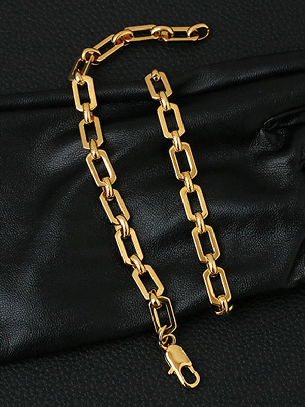 Chains Geometric Normcore Bracelet Accessories