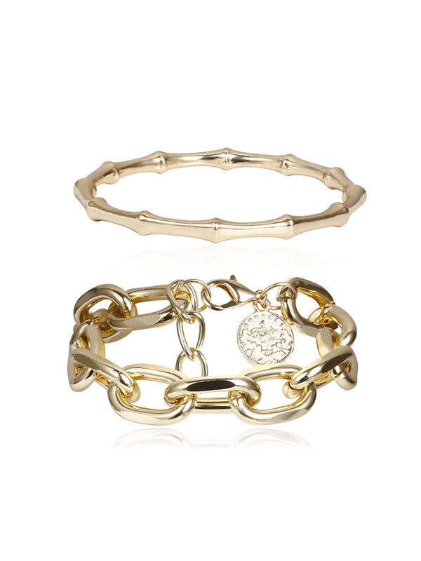 Original Cool Solid Color Geometric Bracelet