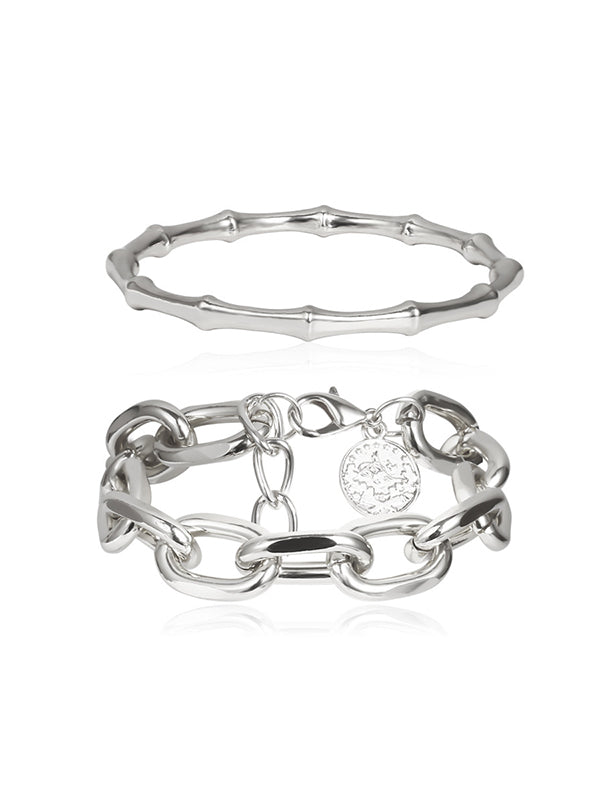 Original Cool Solid Color Geometric Bracelet