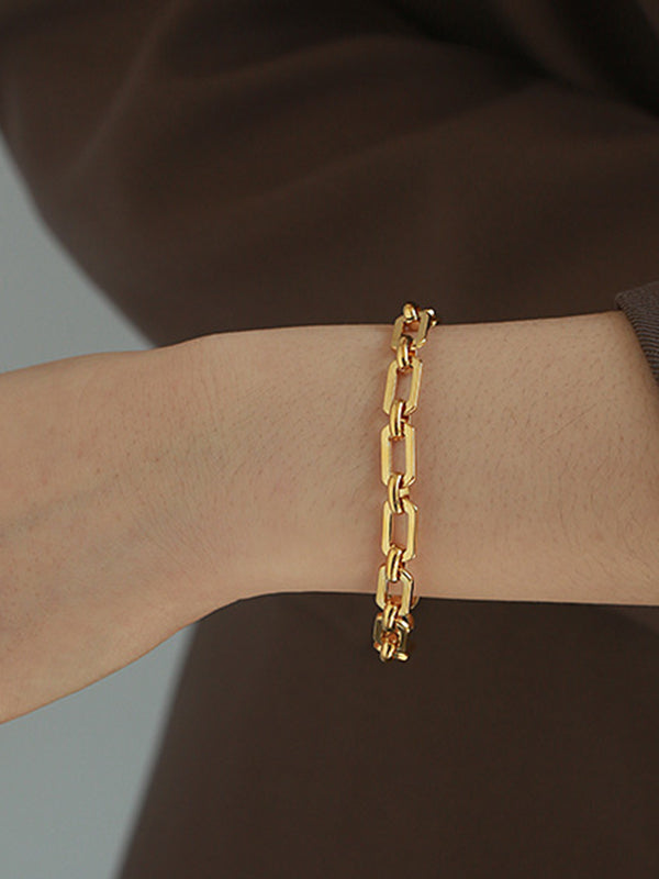 Chains Geometric Normcore Bracelet Accessories