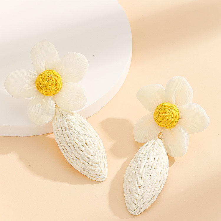 3D Flower Earrings