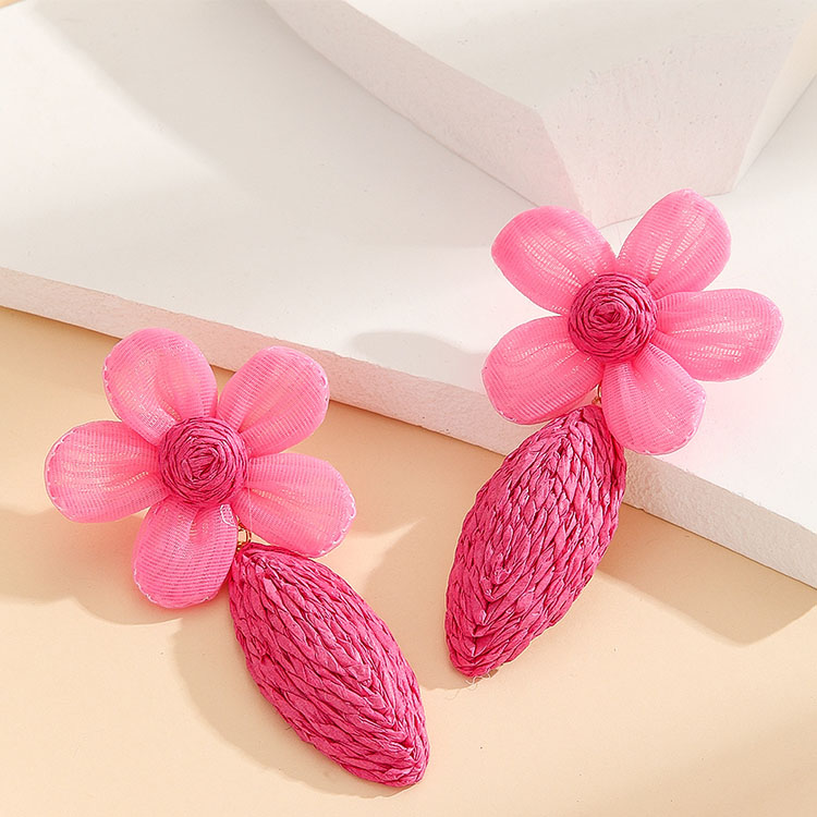 3D Flower Earrings