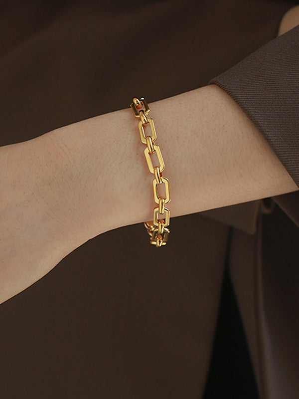 Chains Geometric Normcore Bracelet Accessories