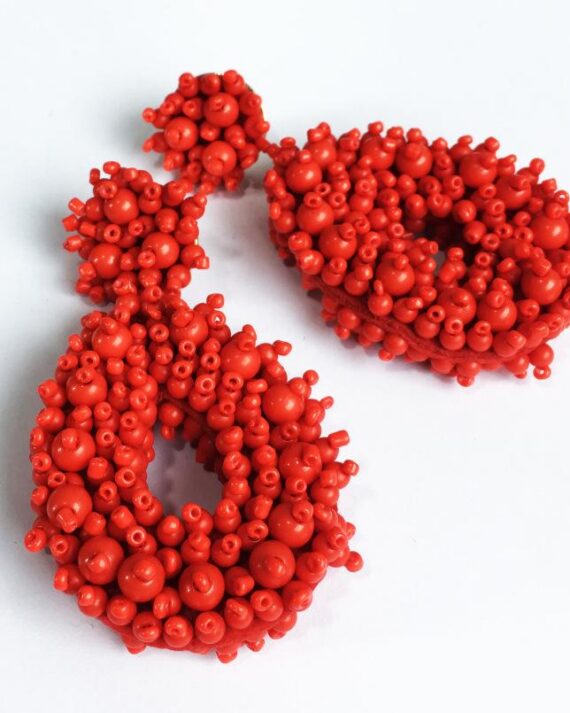 Uskae Bohemian Woven Bead Earrings