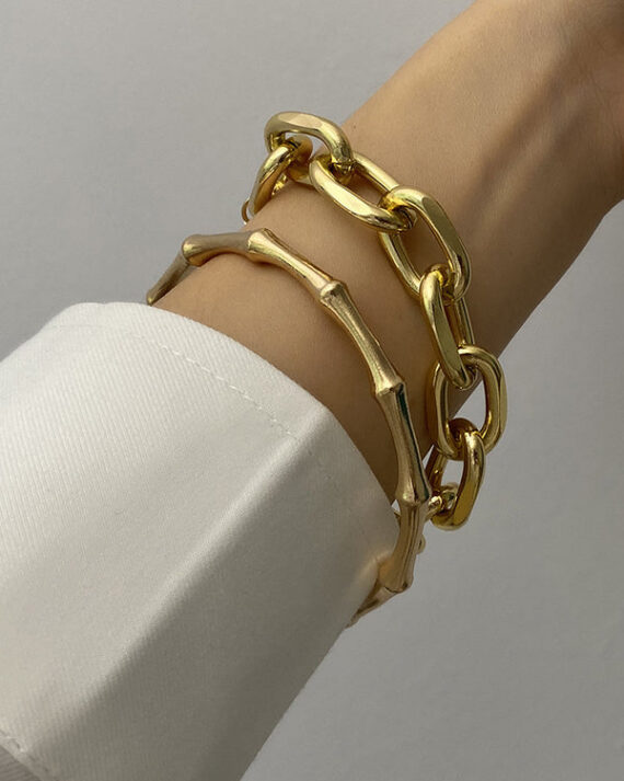 Original Cool Solid Color Geometric Bracelet