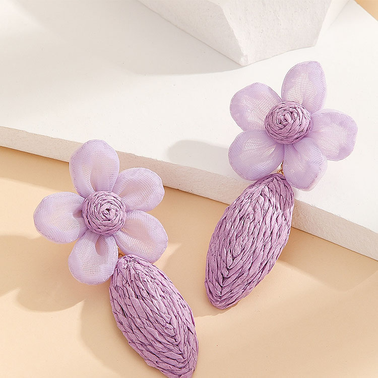 3D Flower Earrings