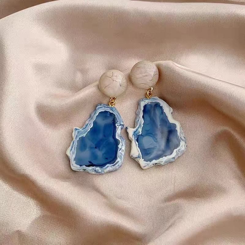 Uskae Rock Style Irregular Earrings