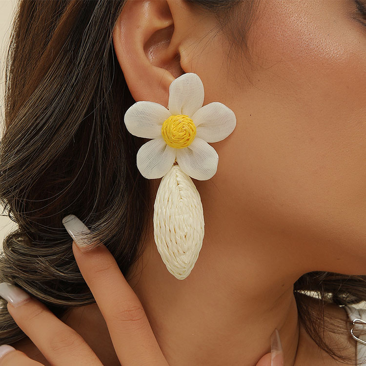 3D Flower Earrings