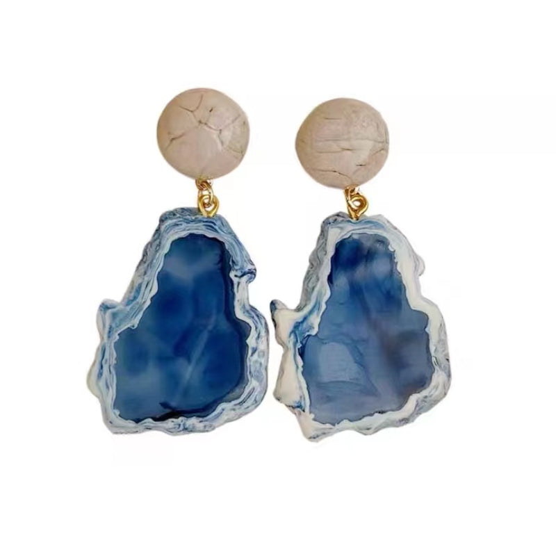 Uskae Rock Style Irregular Earrings