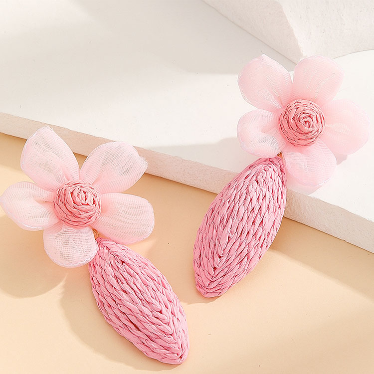 3D Flower Earrings